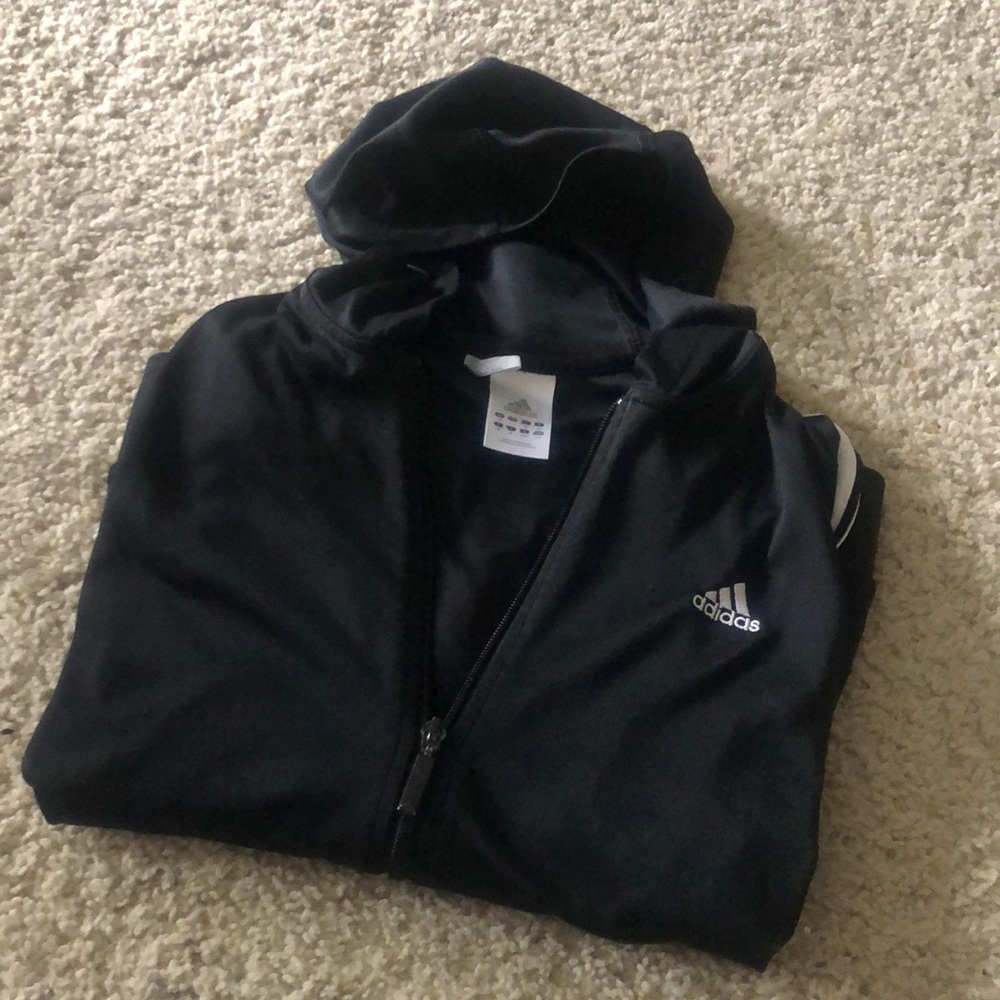 adidas full zip hoodie